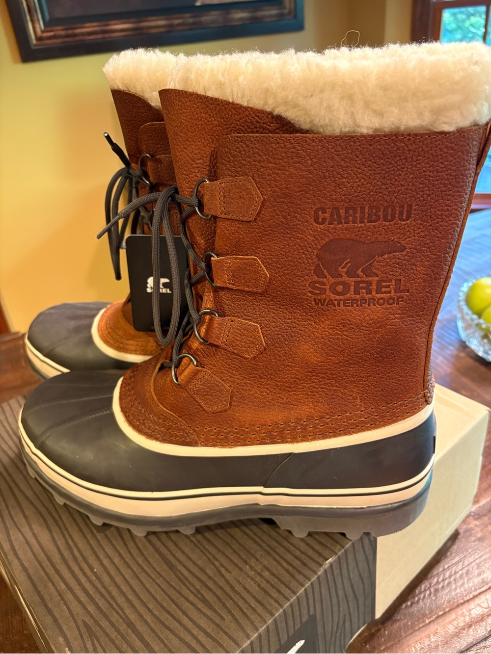 Sorel Caribou Waterproof Men's size 14 Winter Boots NWT
